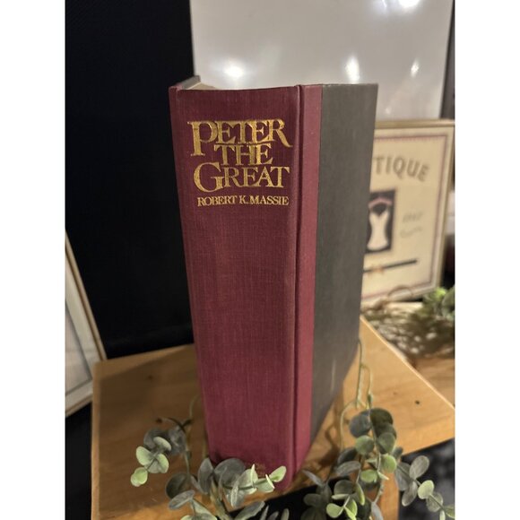Peter The Great By Robert K. Massie Hardcover Book 1991 Edition Vintage - Picture 1 of 15
